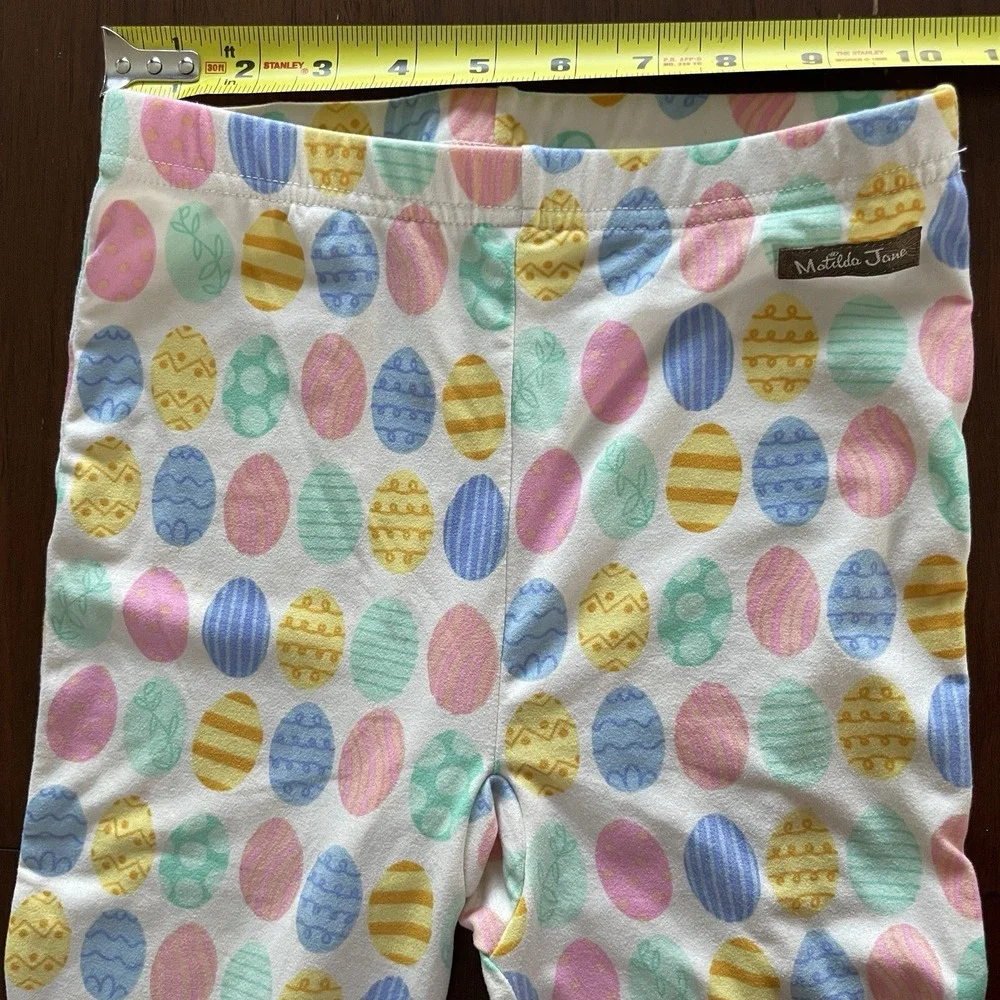 Matilda Jane PJ Bottom Easter Bunny Eggs Dream Chasers Pajamas Size 8 Spring‎